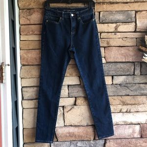 Michael Kors Selma Skinny Blue Denim Stretch Jeans Like New 4